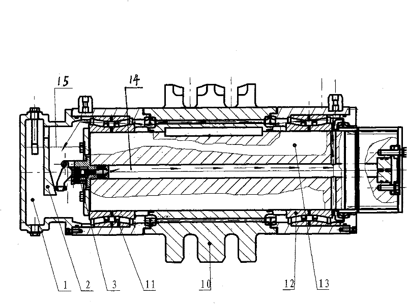 Thin oil lubricating device for coal mine conveyor sprocket