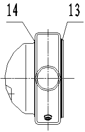 Automatic welding platform for double annular welding seams and welding process