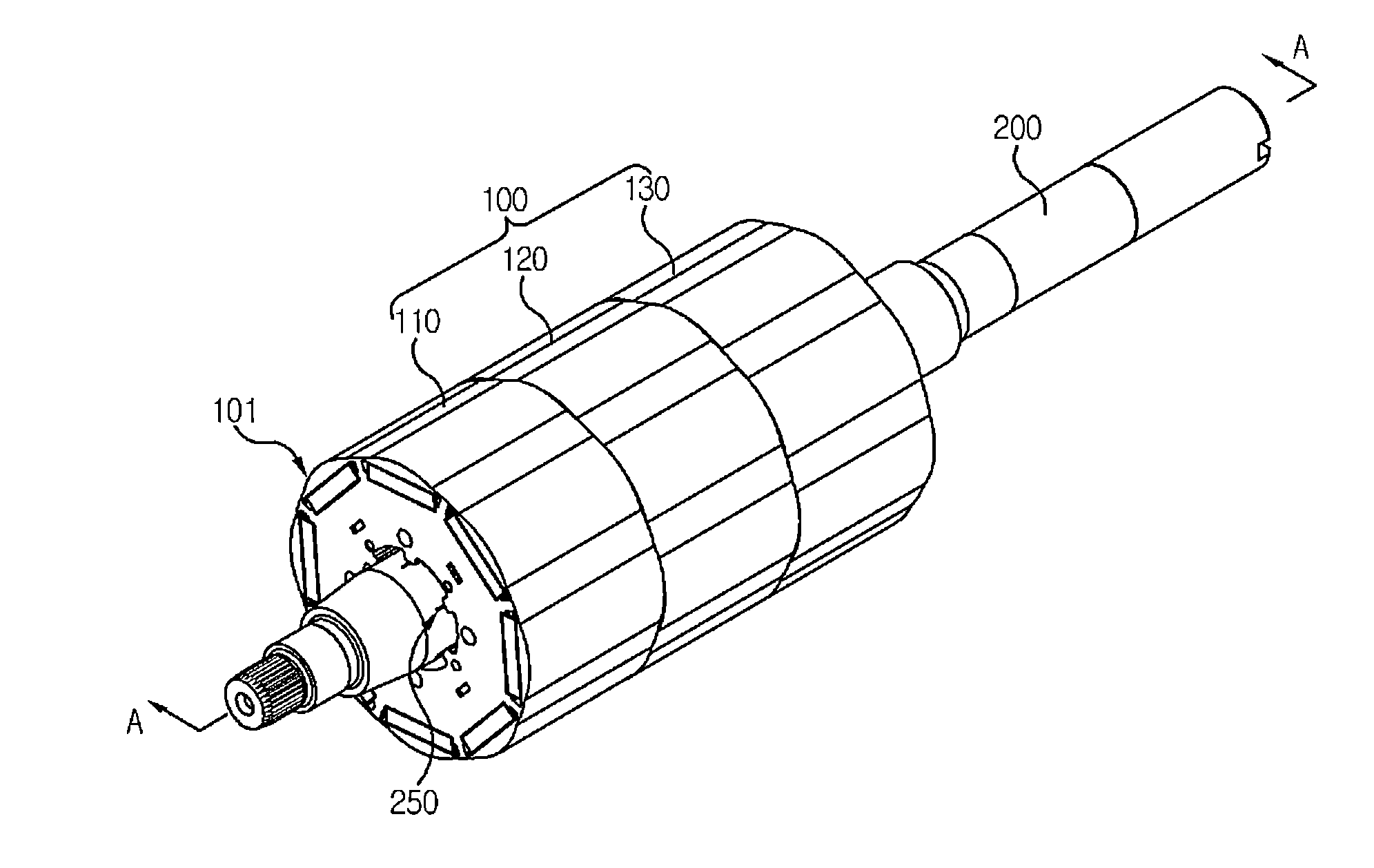 Rotor Core For Motor