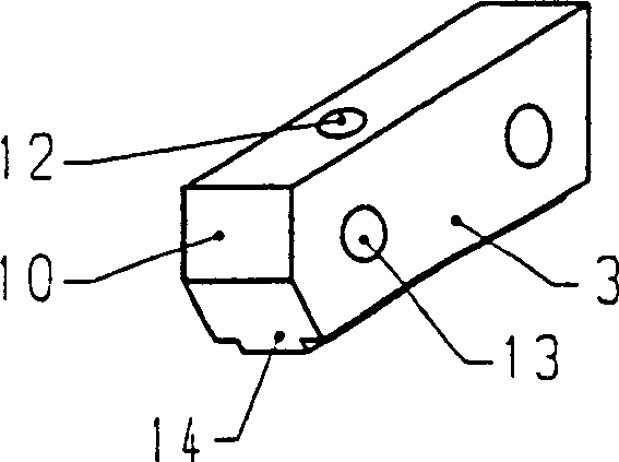 Harness frame angle connecting device