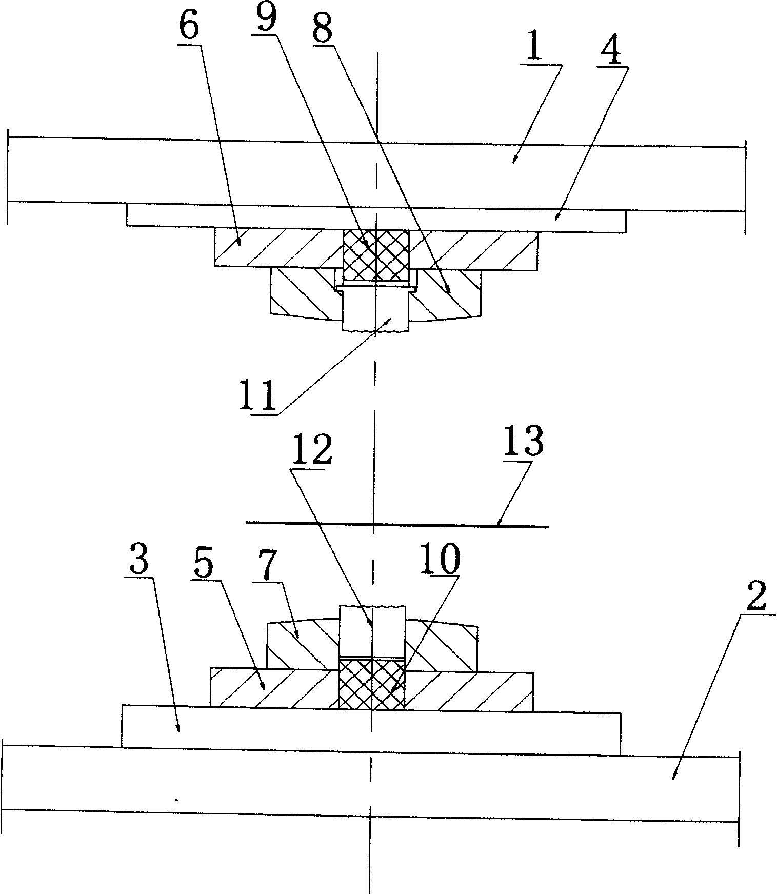 Equipment and method for pressing fine wave rib at end of waveform plate
