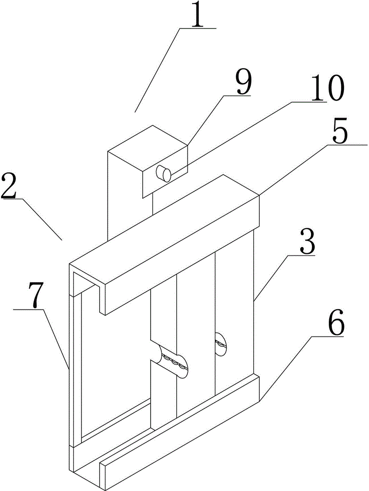 Multifunctional conducting wire tidying hanging plate for operation