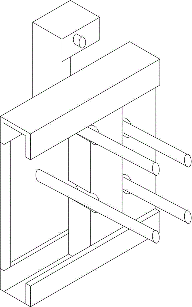 Multifunctional conducting wire tidying hanging plate for operation