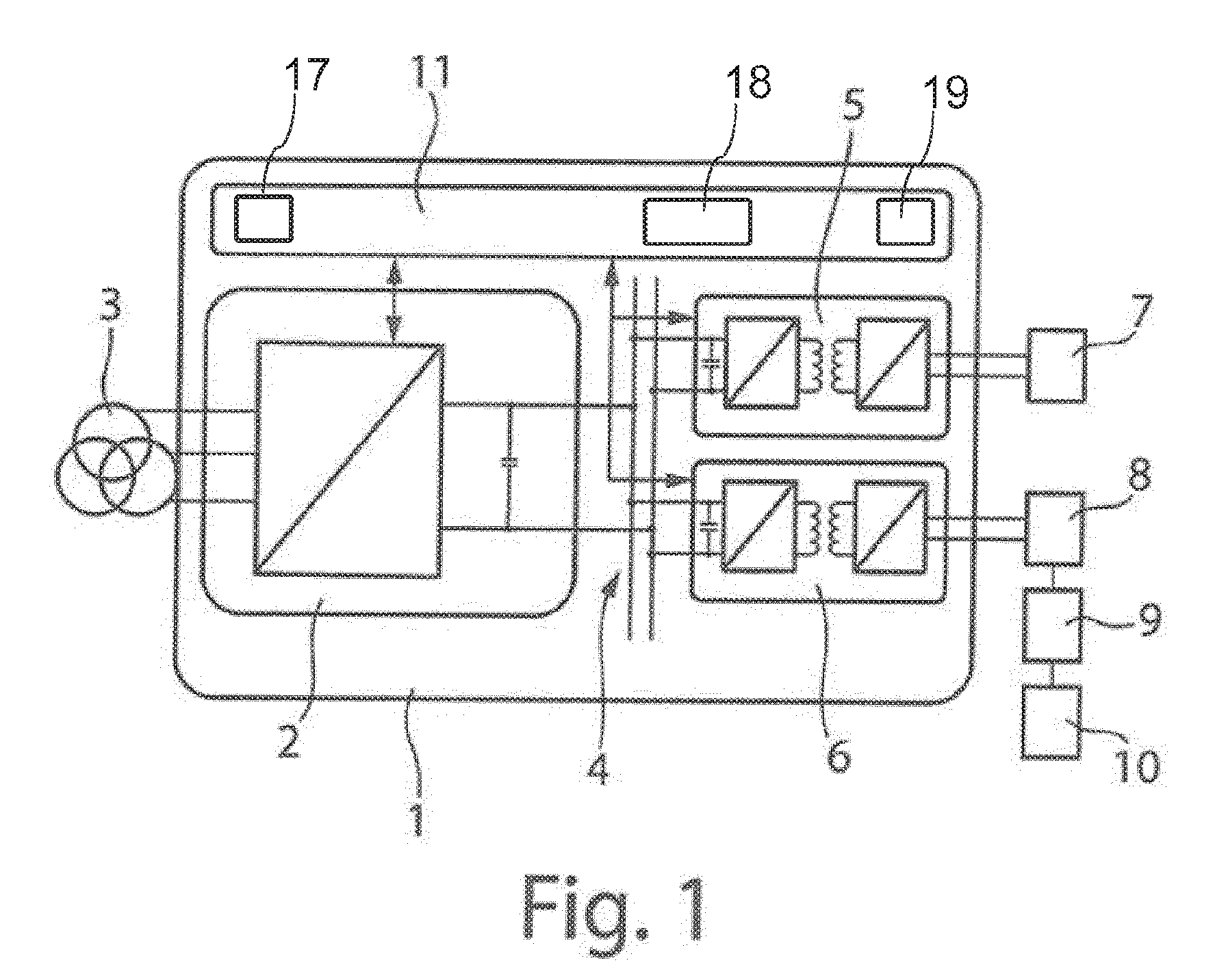 Electric Power Conversion Device and Method for Charging and Discharging Energy Storage Devices