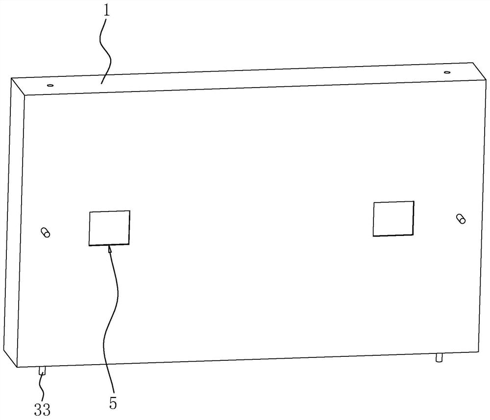 Side light-emitting system of thin lamp box