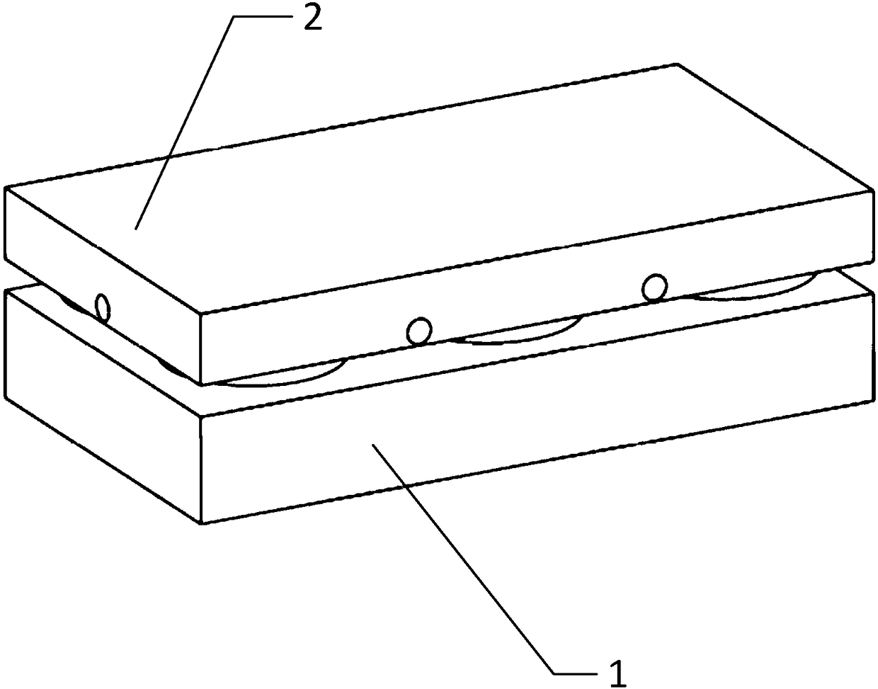 Self-return planar three-degree-of-freedom floating supporting mechanism