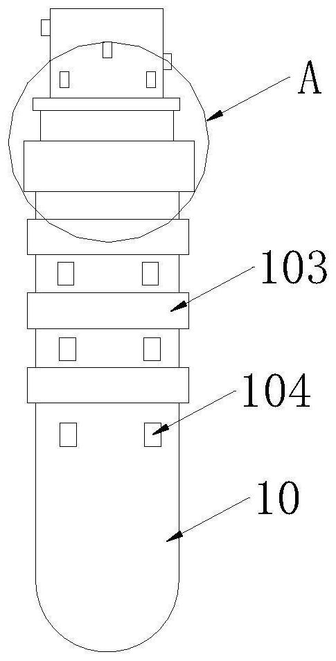 Auxiliary surveying and mapping device based on urban three-dimensional terrain