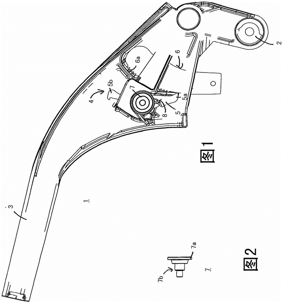 Activation device for a parking brake