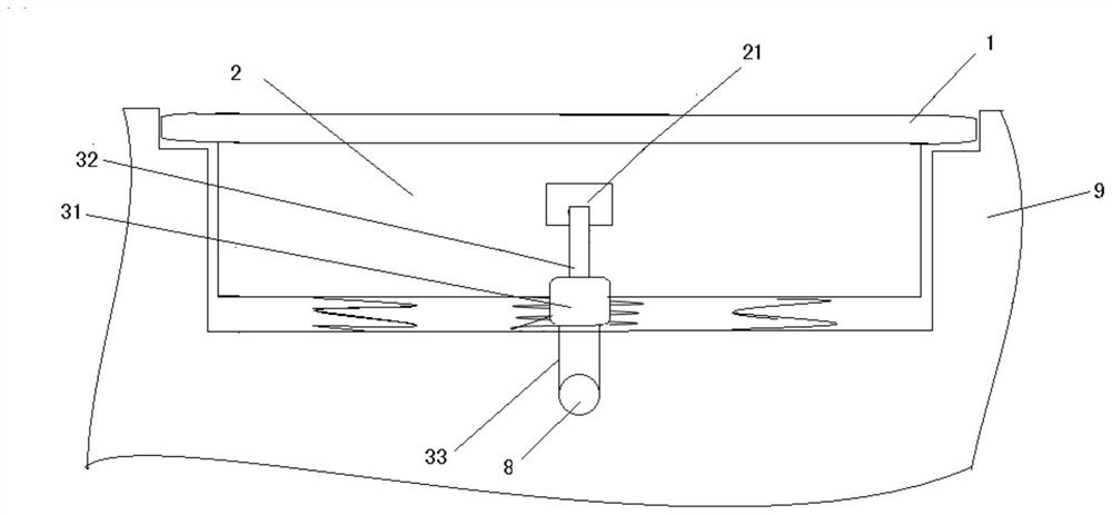 A double-split composite bridge structure