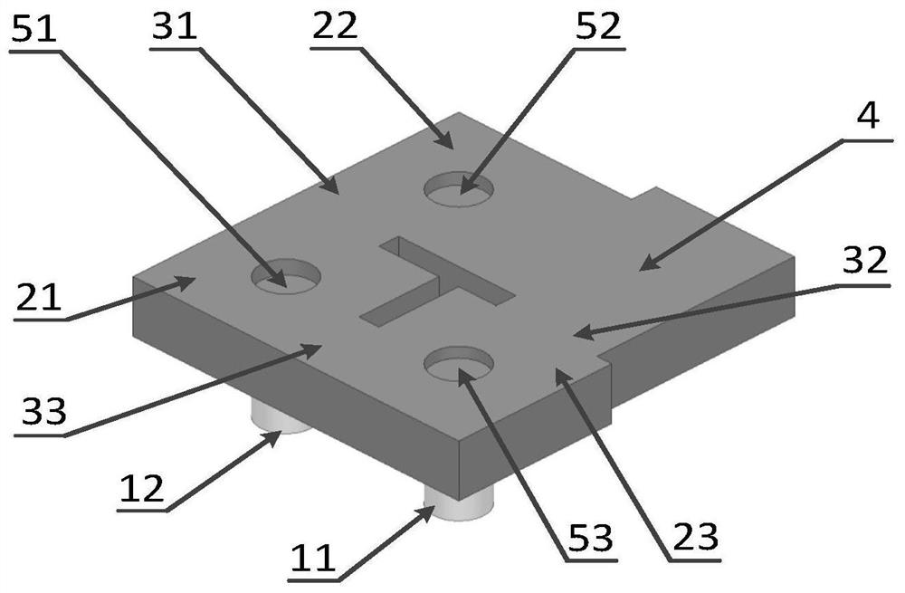 Dielectric filter with 180-degree phase shifter