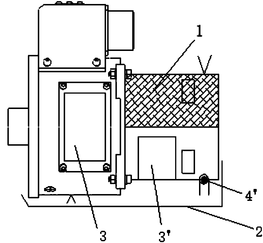 Engine servo mechanism with heat proof and heat radiation integrated thermal control