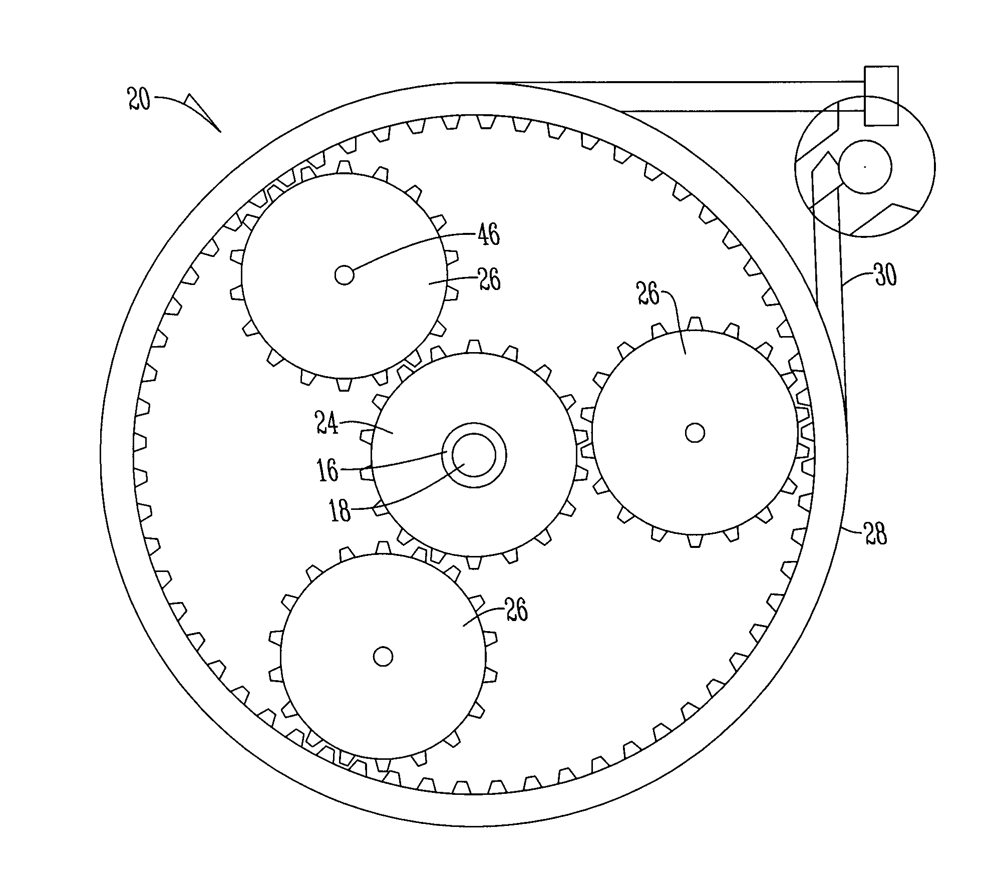 Planetary drive system