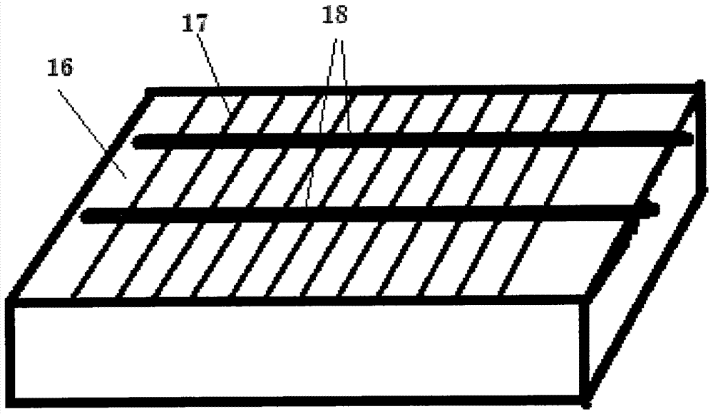 A preparation device and method for femtosecond laser etching waveguide grating