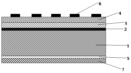Silicon-PEDOT: PSS hybrid solar cell and preparation method thereof