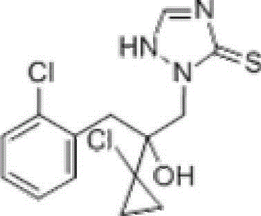 Bactericidal composition containing prothioconazole
