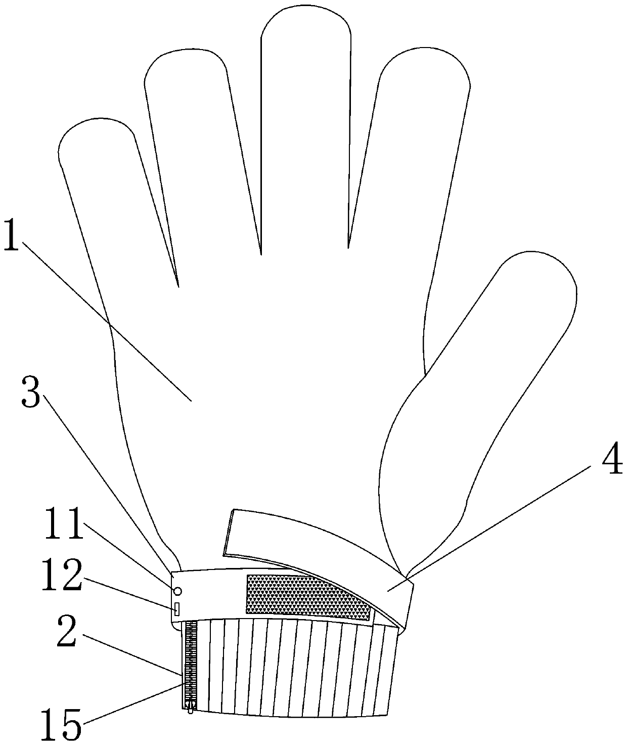 Chilblain prevention and treatment gloves