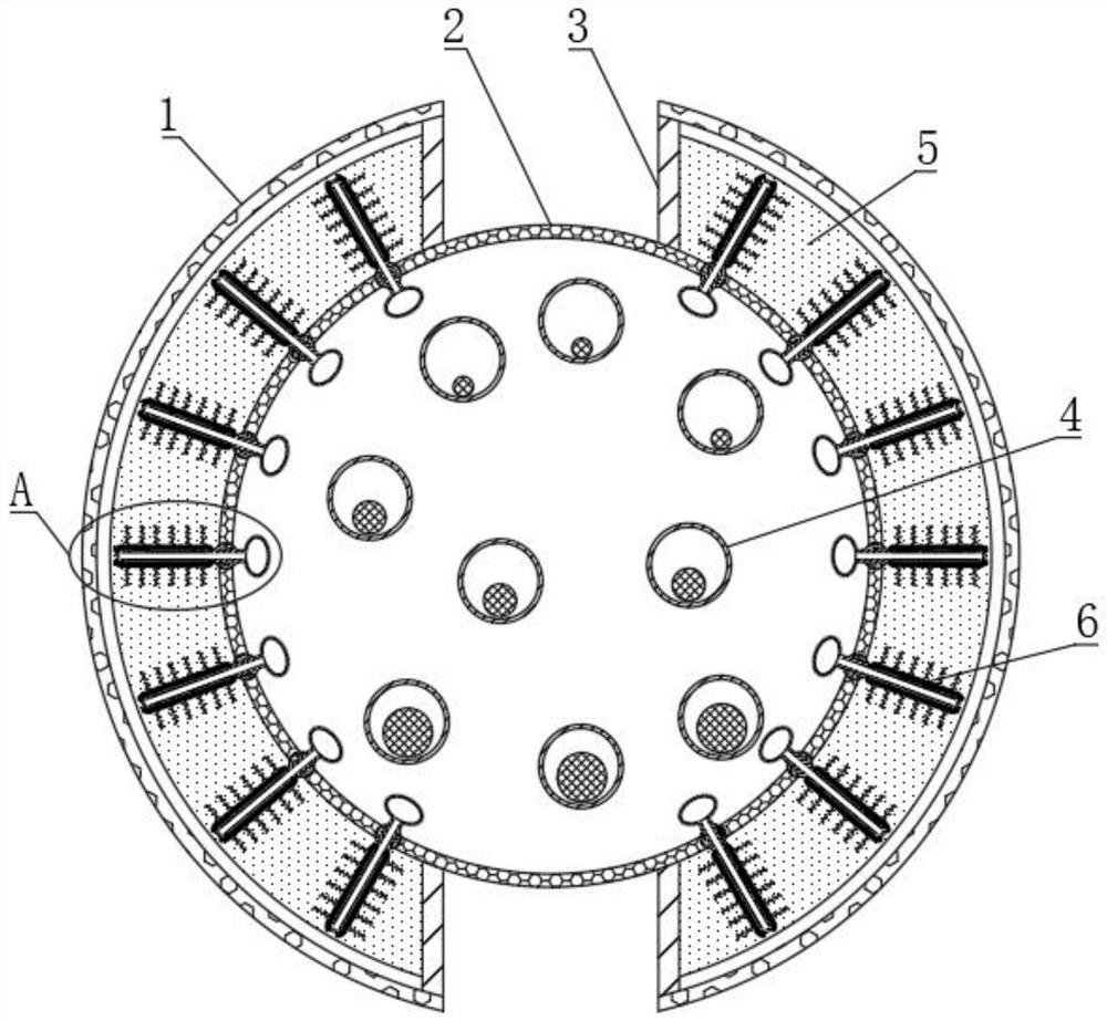 Three-state actuated demoulding type suspended filler for sewage treatment