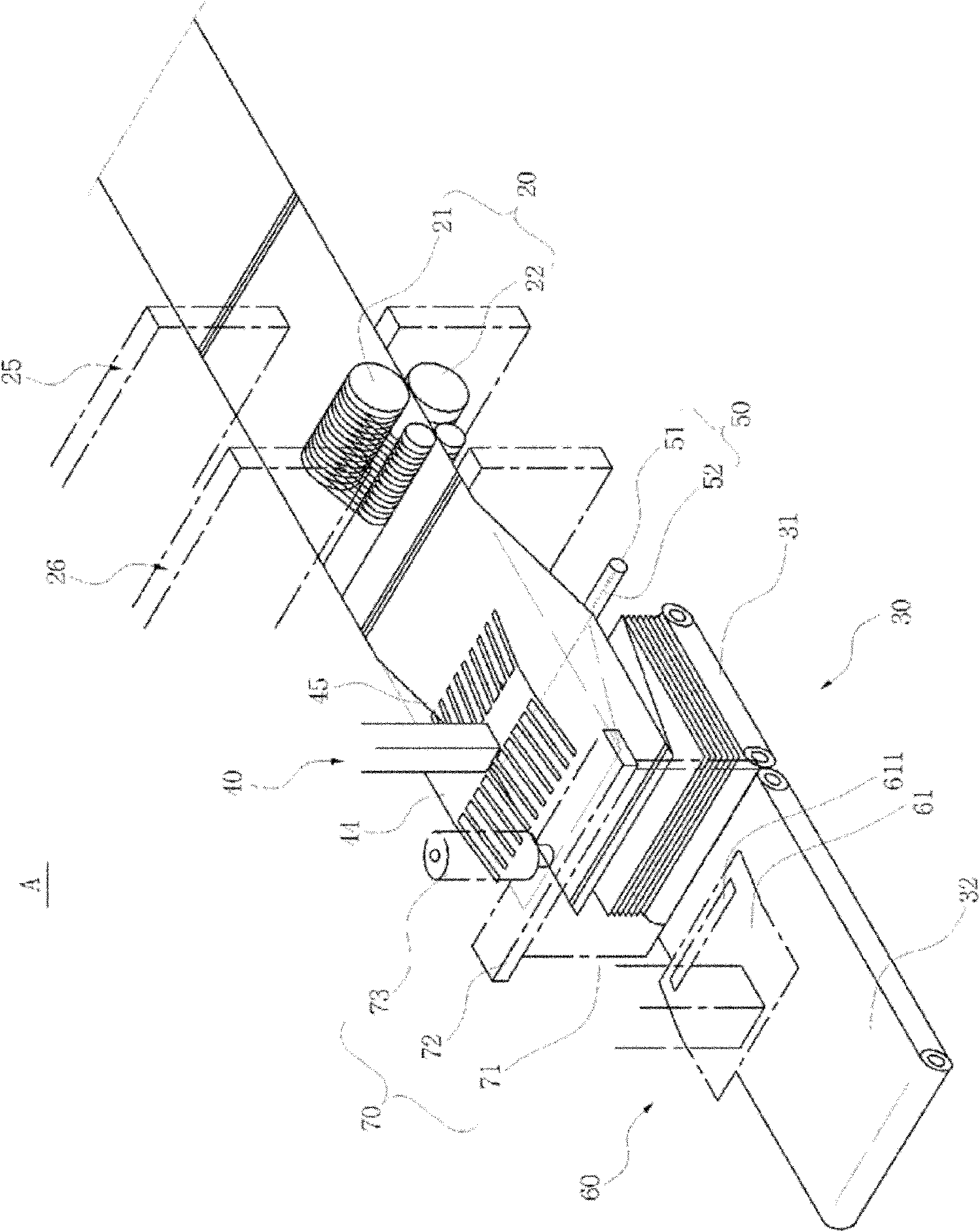 Apparatus for folding and stacking vinyl bags