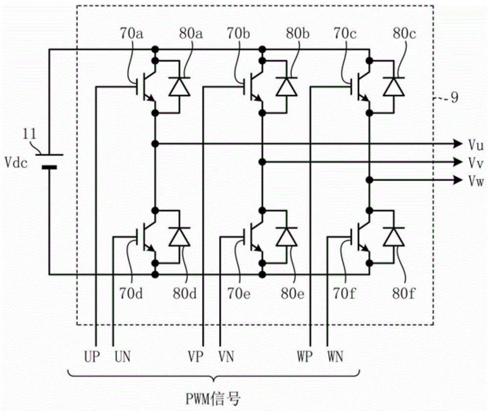 Heat pump device and air conditioner having same, heat pump water heater, refrigerator and refrigerating machine