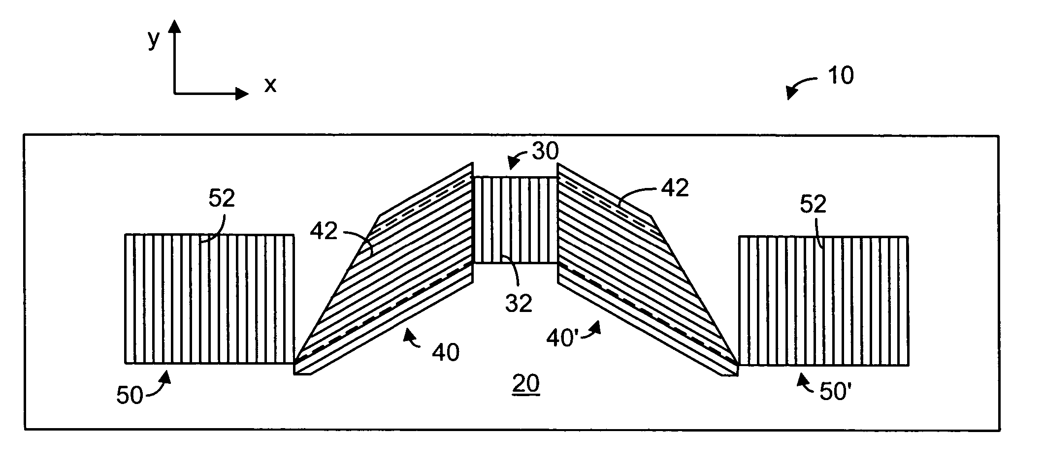 General diffractive optics method for expanding an exit pupil