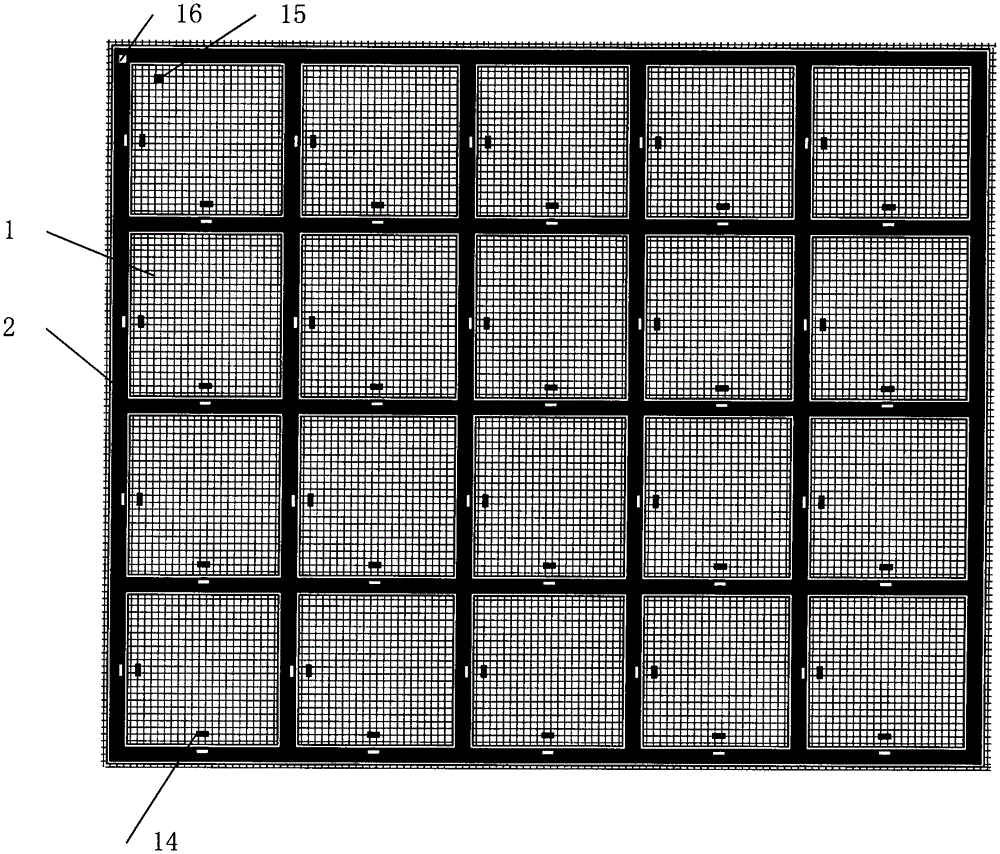 Printed circuit board with net as substrate