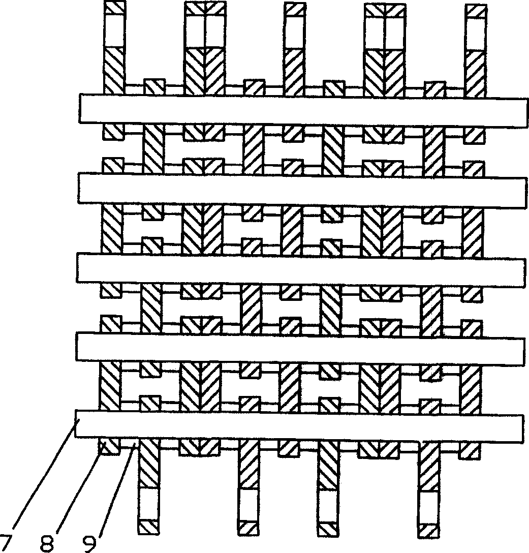 Crawler blotter press