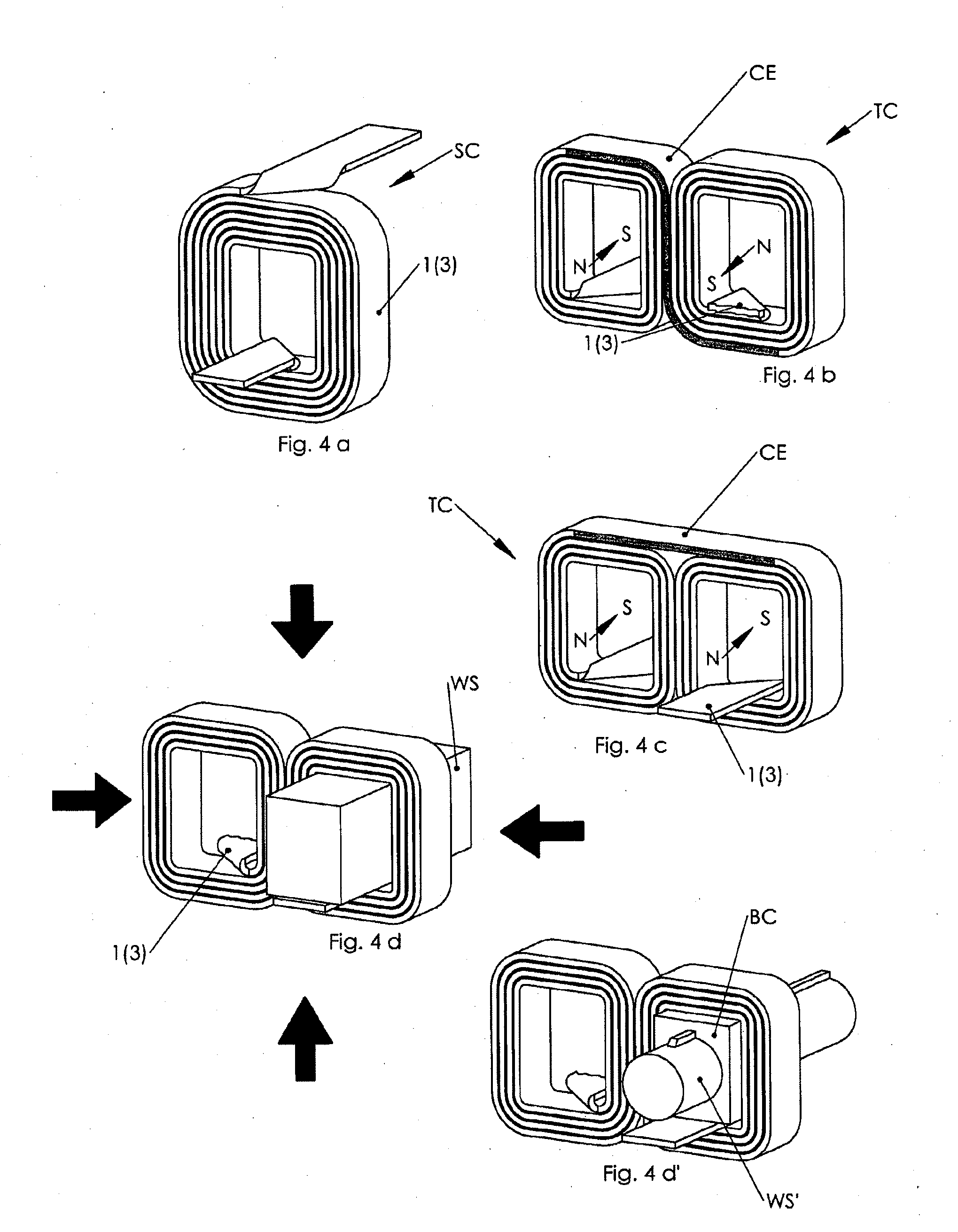 Method for producing group of electrical coils