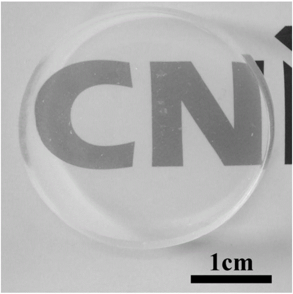 Normal pressure preparation method for transparent silica bulk aerogel