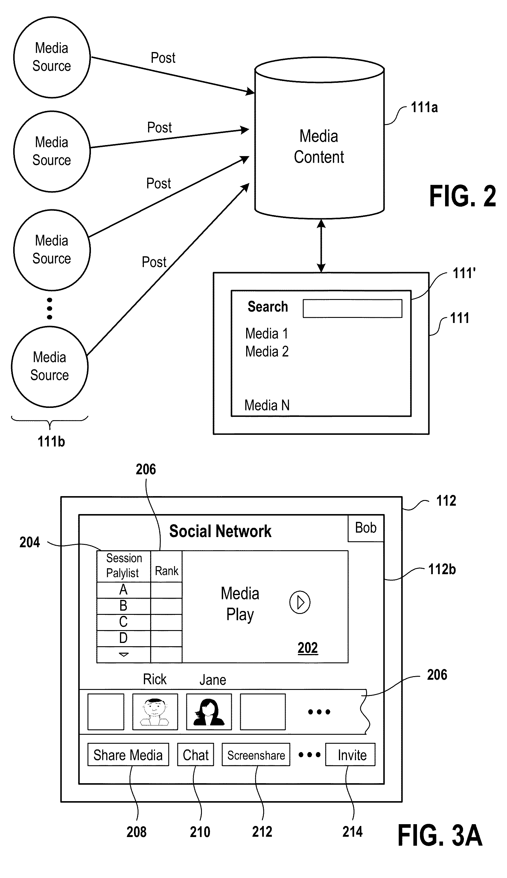 Methods and systems for ordering and voting on shared media playlists