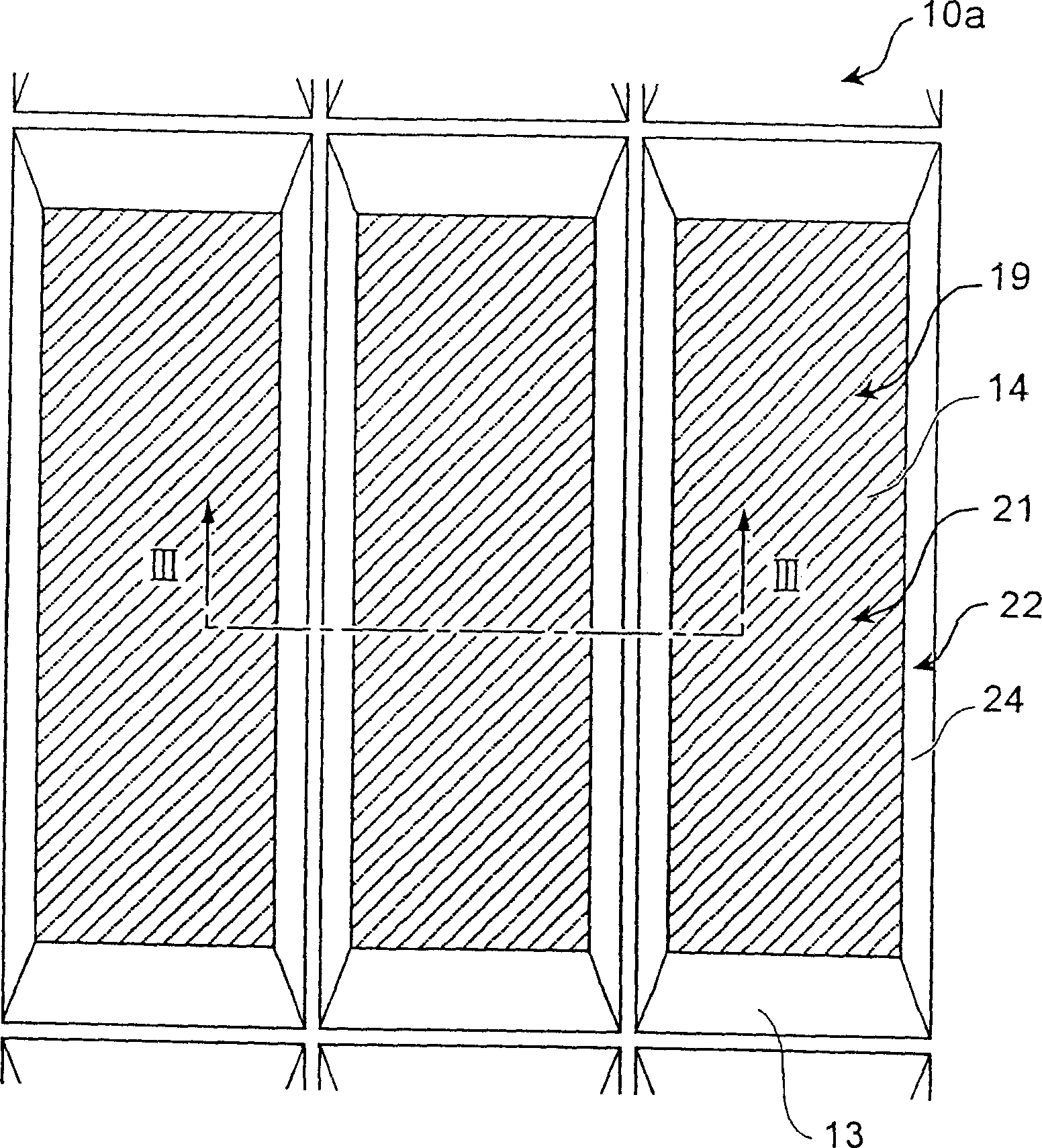 Self-illuminating element, display faceboard, method for producing display device and self-illuminating element