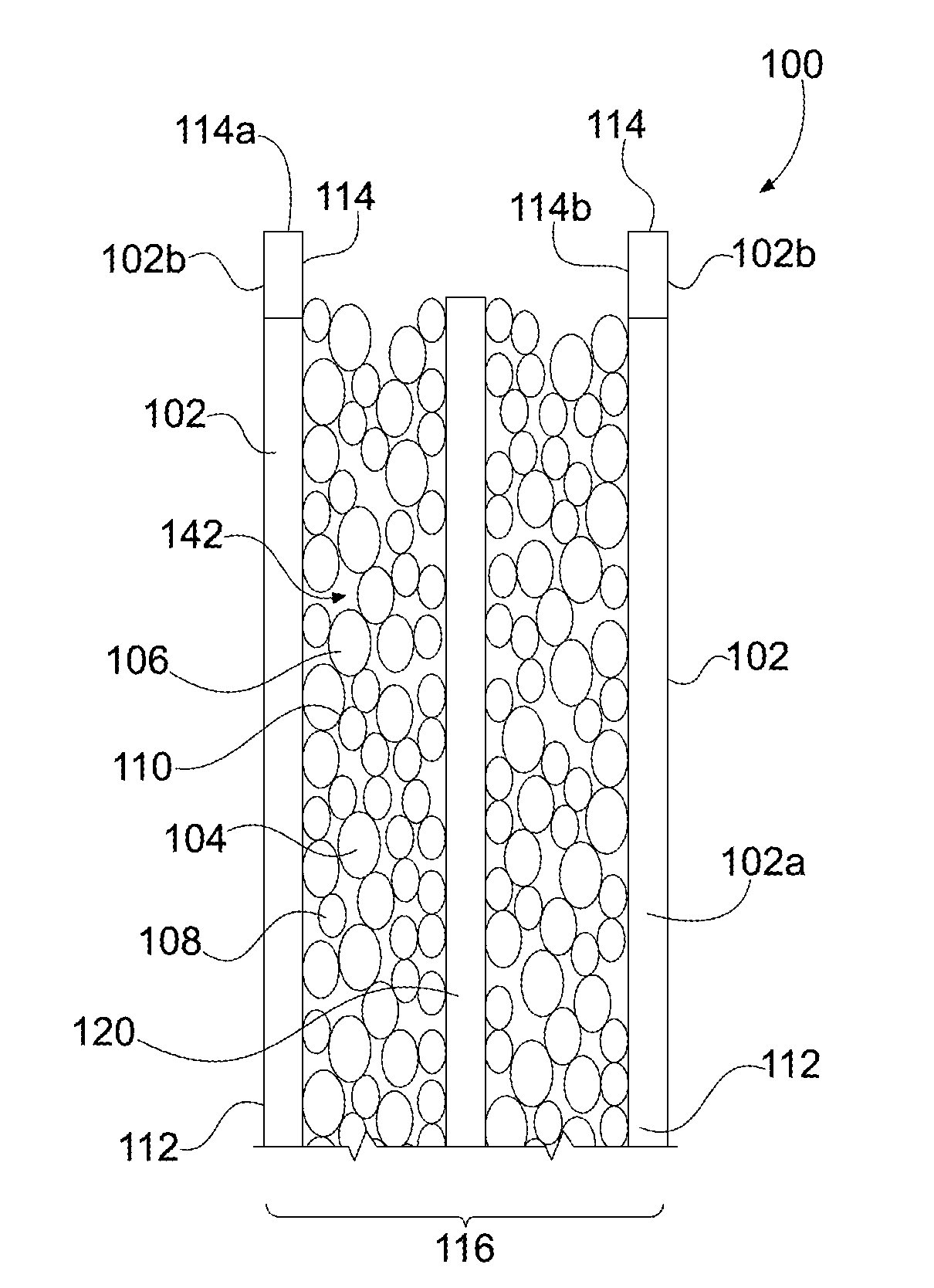 Large format ultracapacitors and method of assembly