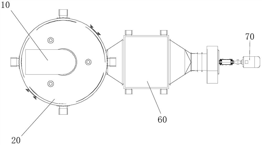 Airflow spray dryer