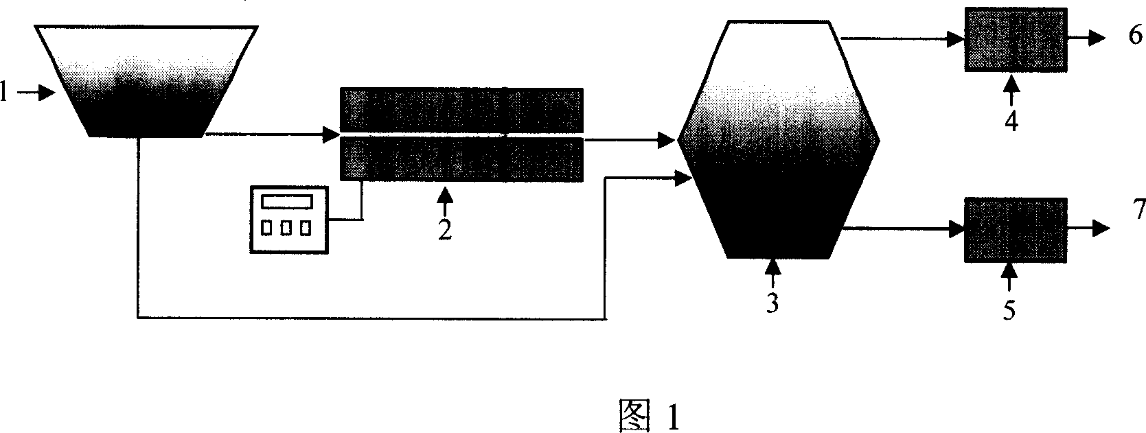Supersonic wave reinforcement sludge anaerobic digestion gas production method