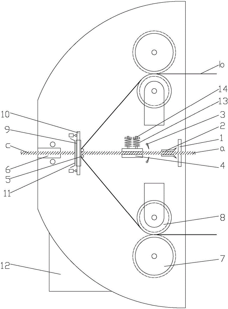 Offcut automatic recovery system for metal printing decorative plate