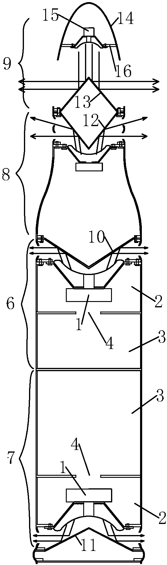 Double-sound-cavity current-limiting compression type sound box structure and sound box