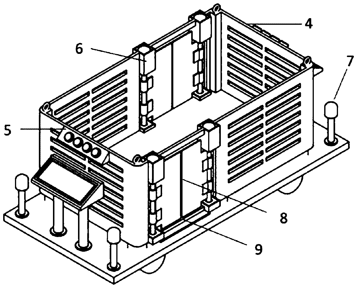A model animal automatic carrying system and method