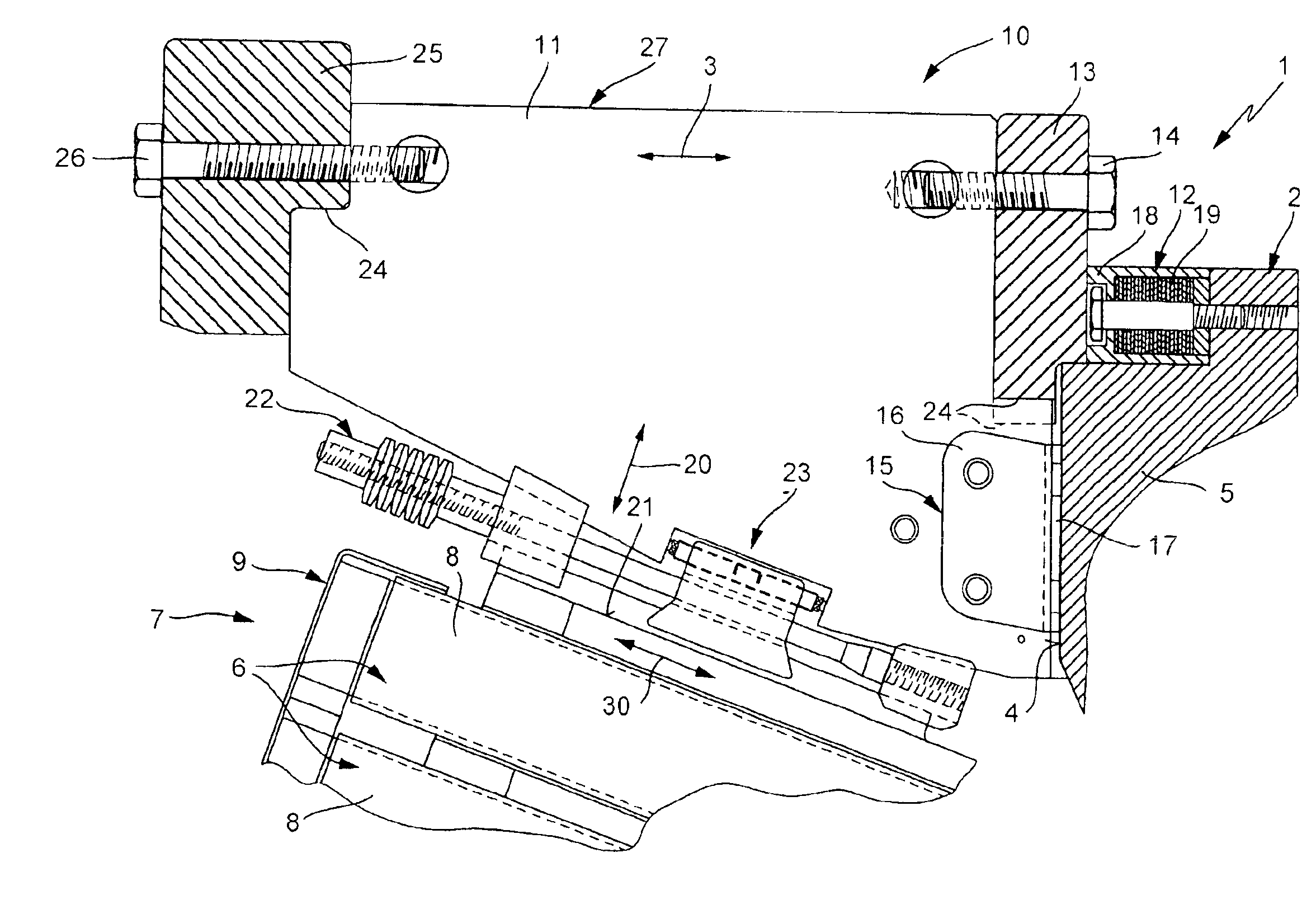 Apparatus for supporting a stator end winding
