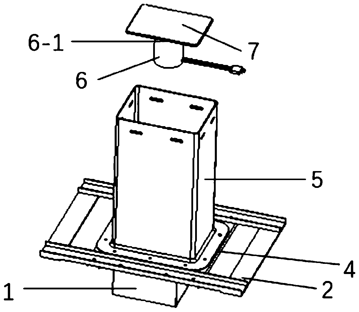 Glue filling, curing and stripping tooling method of battery module