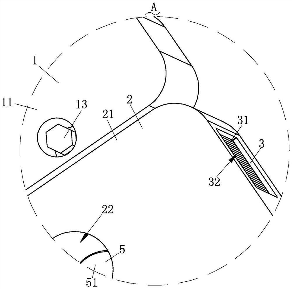 An assembled metering type landscaping fertilization device