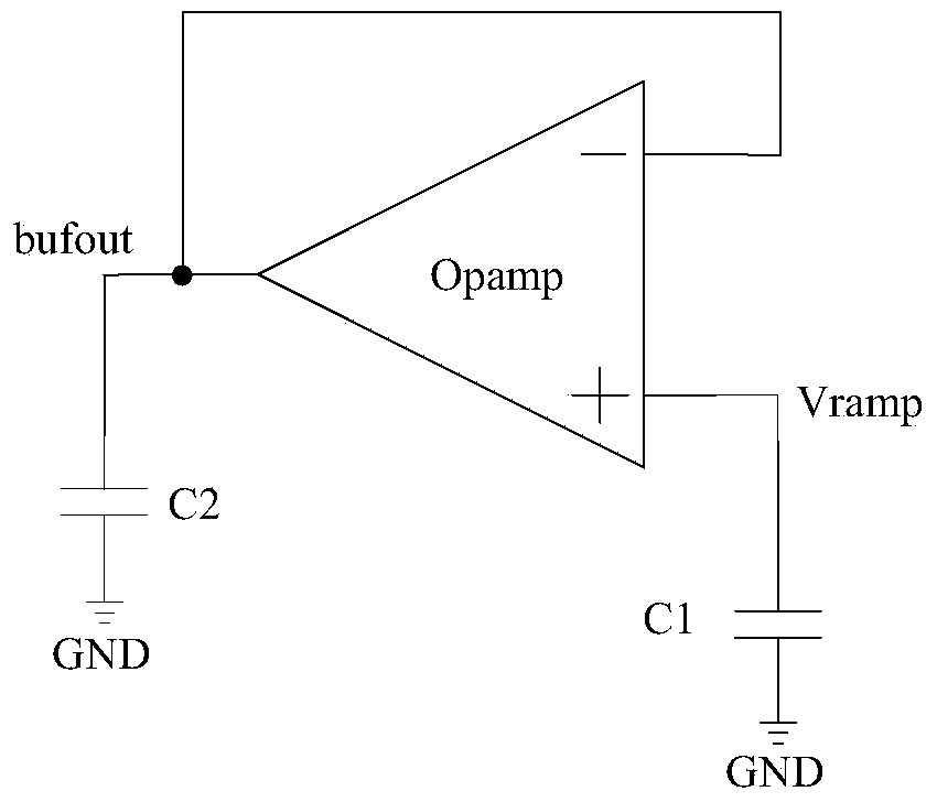 Ramp signal generating circuit and image sensor