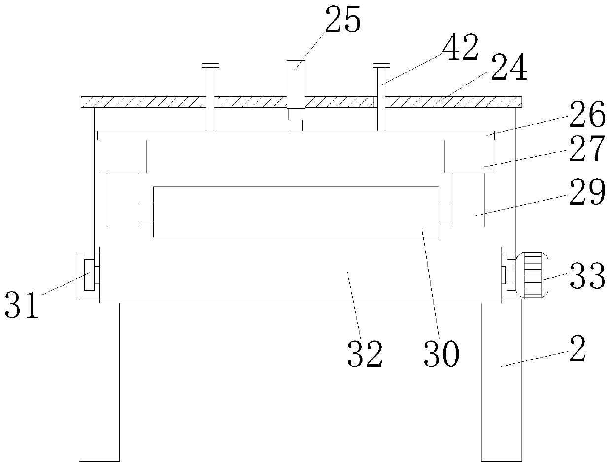 Hole punching equipment for facial mask processing and using method