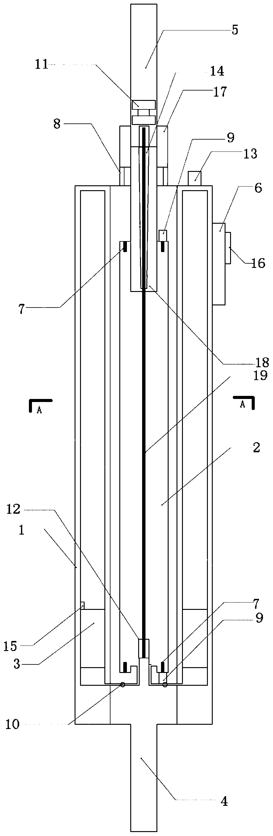 Low-temperature wire tensile test device and method