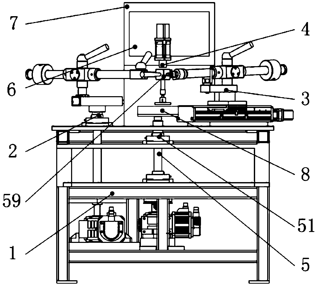 Automatic ring belt error polishing numerical control single-shaft equipment and technology method thereof