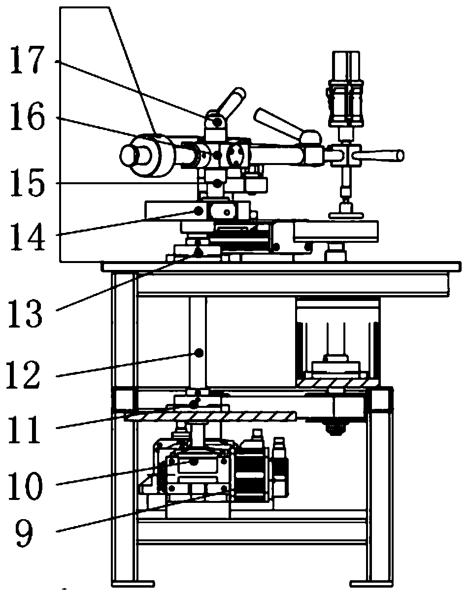 Automatic ring belt error polishing numerical control single-shaft equipment and technology method thereof