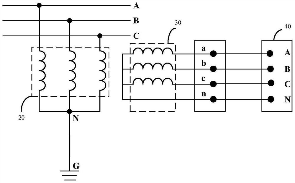 Power grid harmonic voltage measurement error elimination method and device, equipment and storage medium