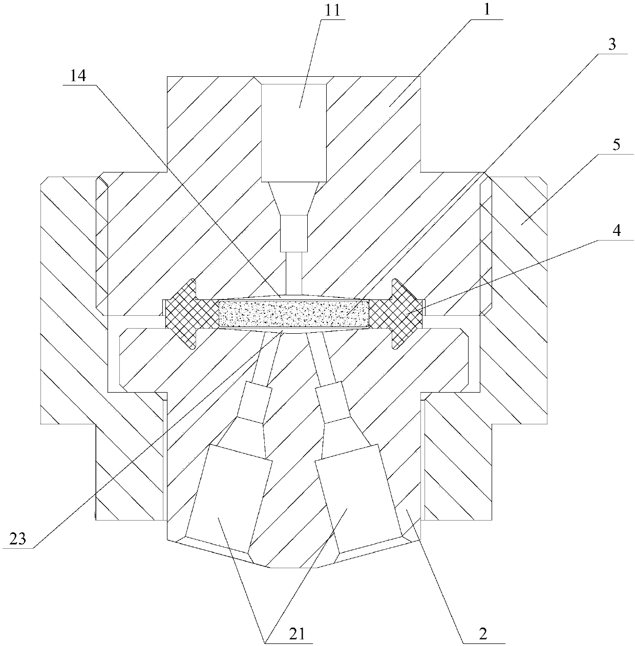 Mixer and liquid chromatograph