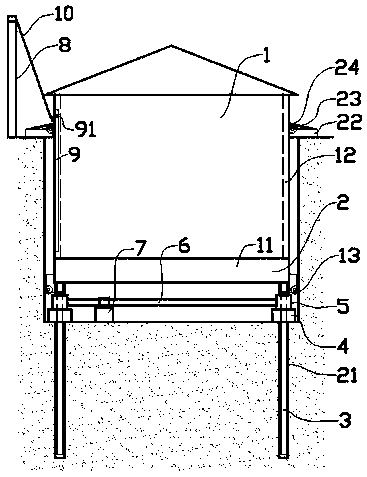 subsidence windproof building