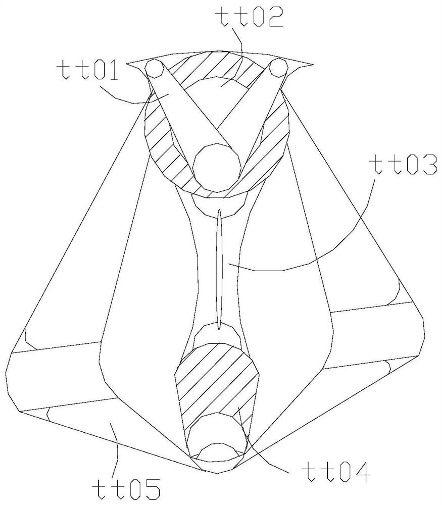 A light beam anti-cold and heat difference reflection type level calibration instrument