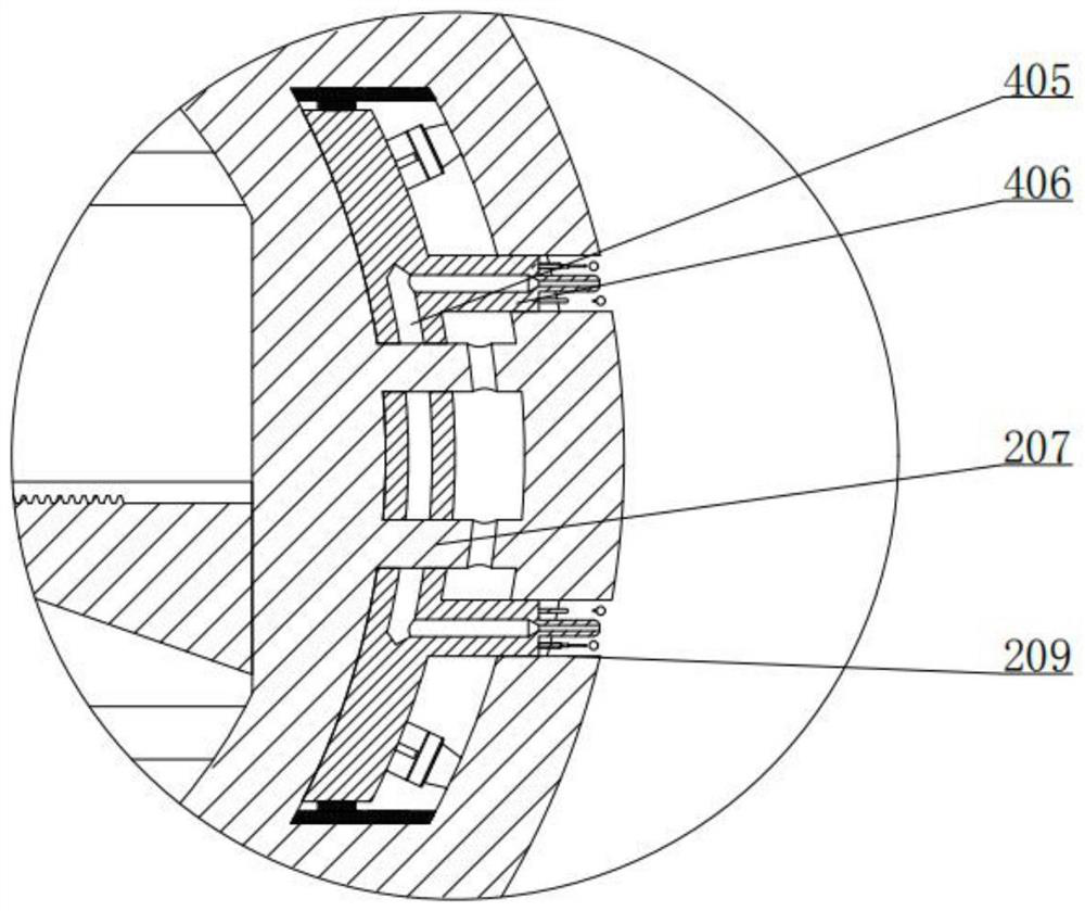 A reinforced concrete drainage pipe construction component and construction method