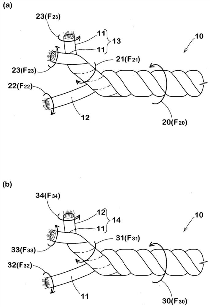 Composite cord and tire using same